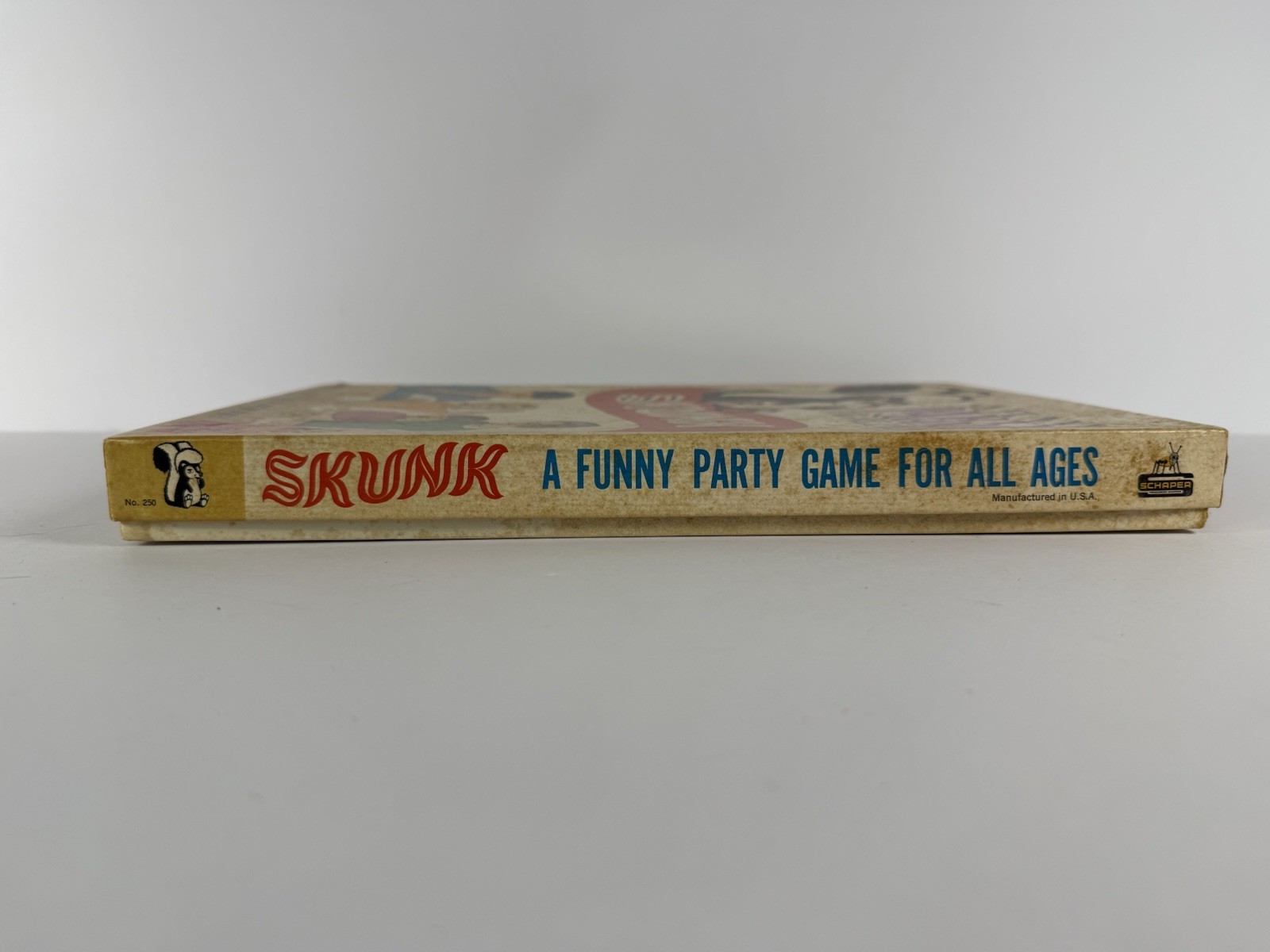 Vintage Skunk Board Game Schaper # 250 Complete Party Game for All Ages 1968