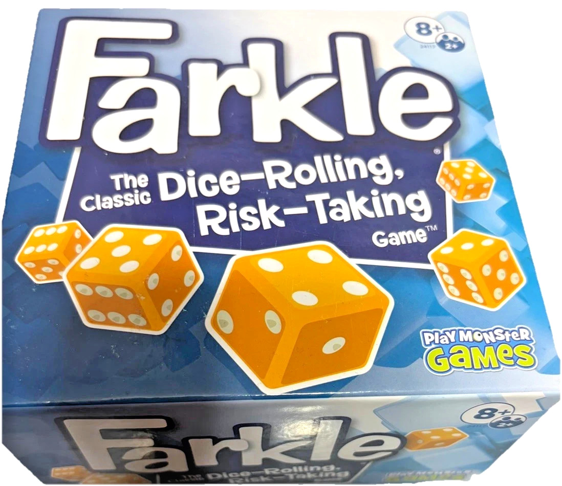 Farkle The Classic Dice Rolling Risk Taking Game NEW