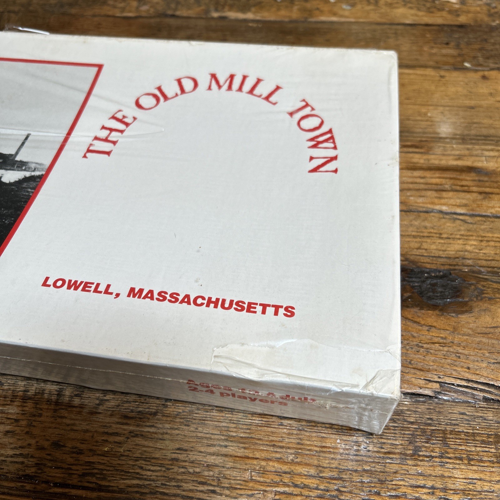 NEW SEALED! RARE! Vintage 1981 The Old Mill Town Board Game Lowell Massachusetts