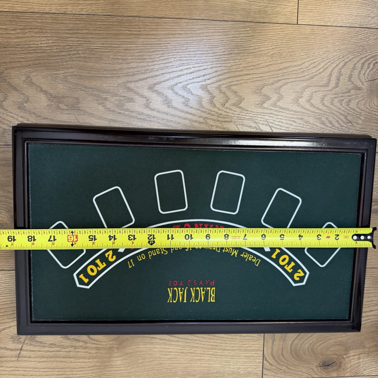 Vintage Excalibur Casino 3 In 1 Wood Game Set Blackjack Roulette Craps Complete
