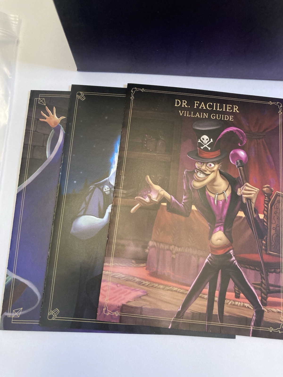 Disney Villainous The Worst Takes it All & Wicked to the Core LOT COMPLETE
