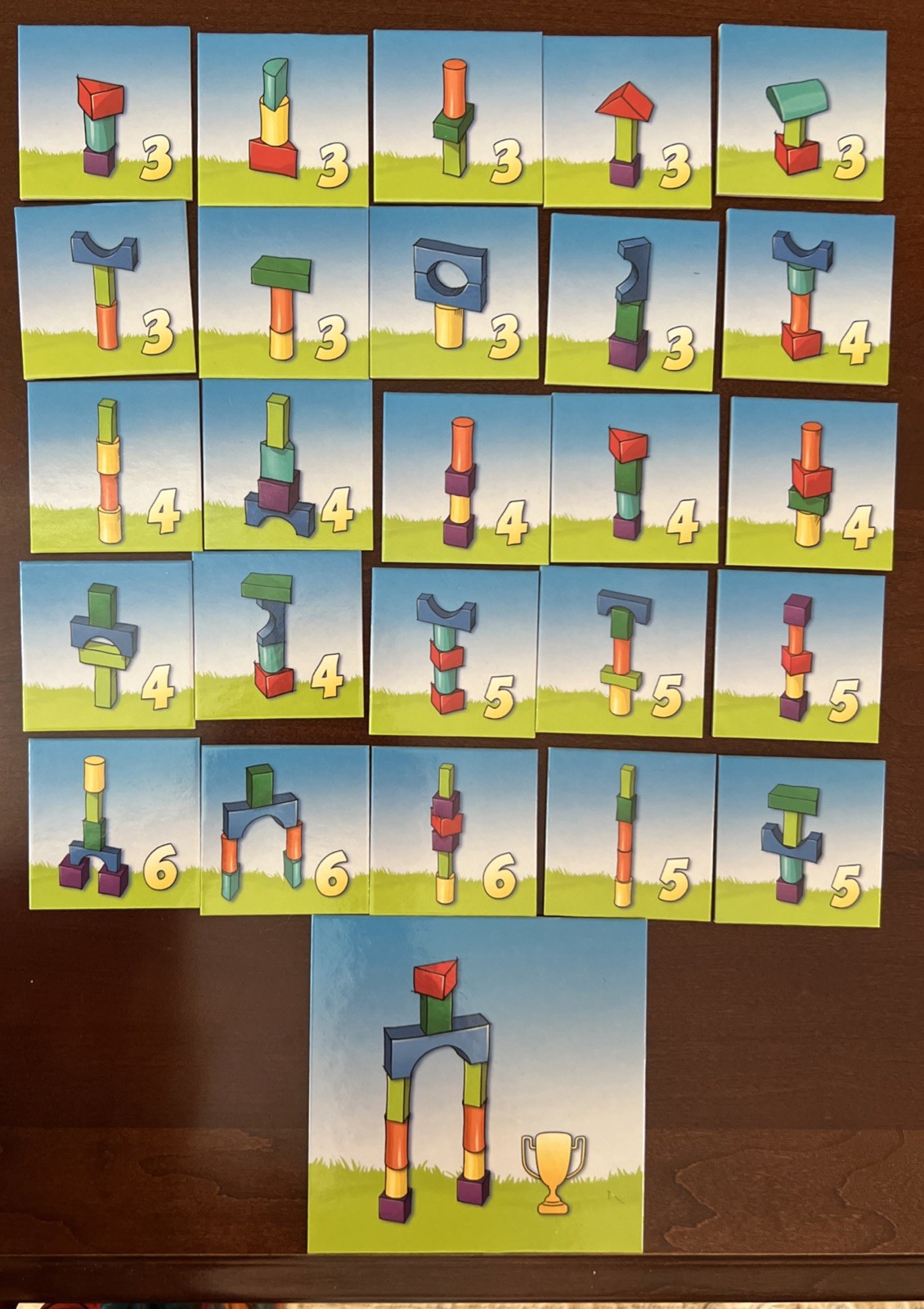 Kaboom A Mad Dash To Build Or Crash! 2013 Blue Orange Games Replacement Pieces