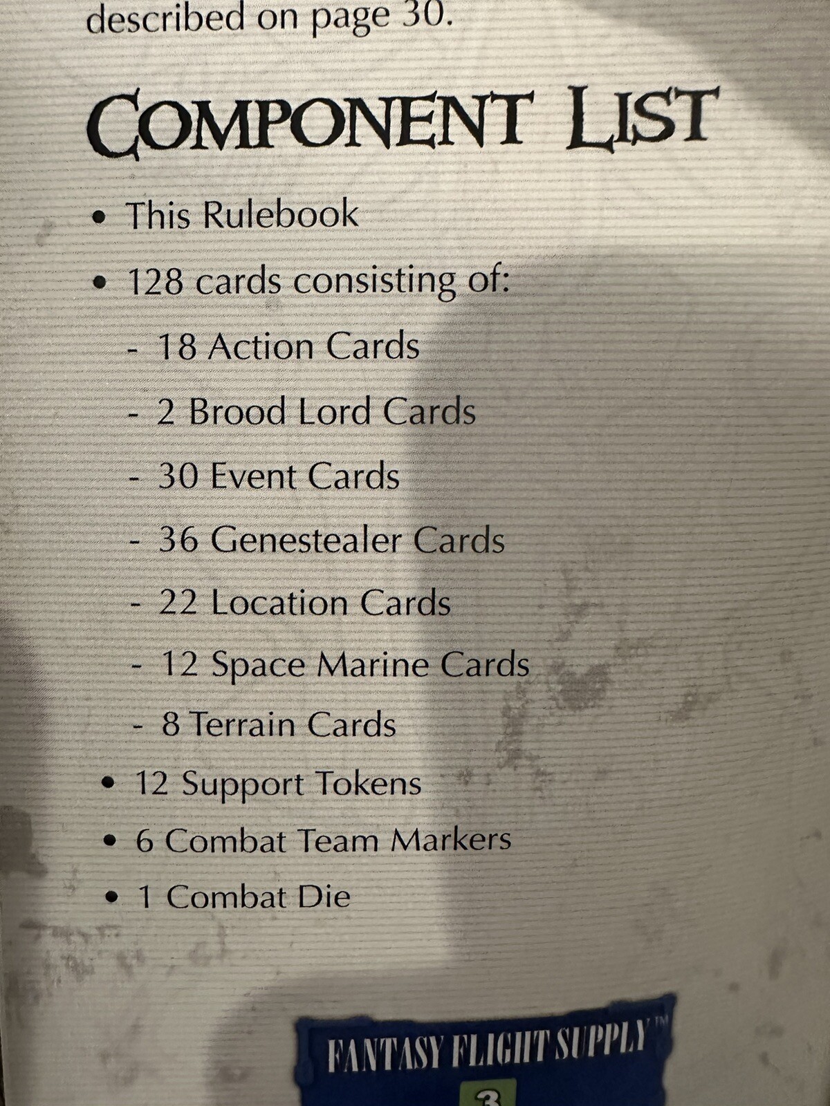 space hulk death angel card game +3 Exp Deathwing, Mission 1, Tyranid Complete