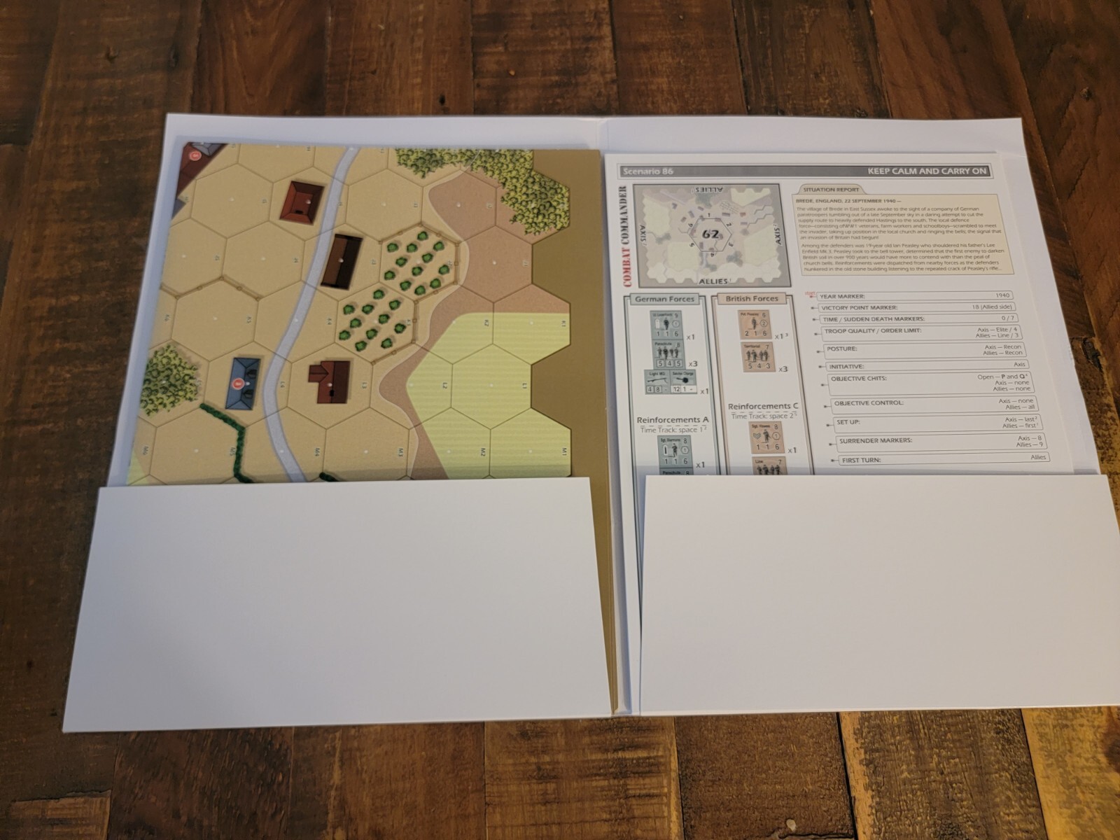 GMT Games CC Combat Commander Battle Pack Nr 6 Sealion 2nd Printing