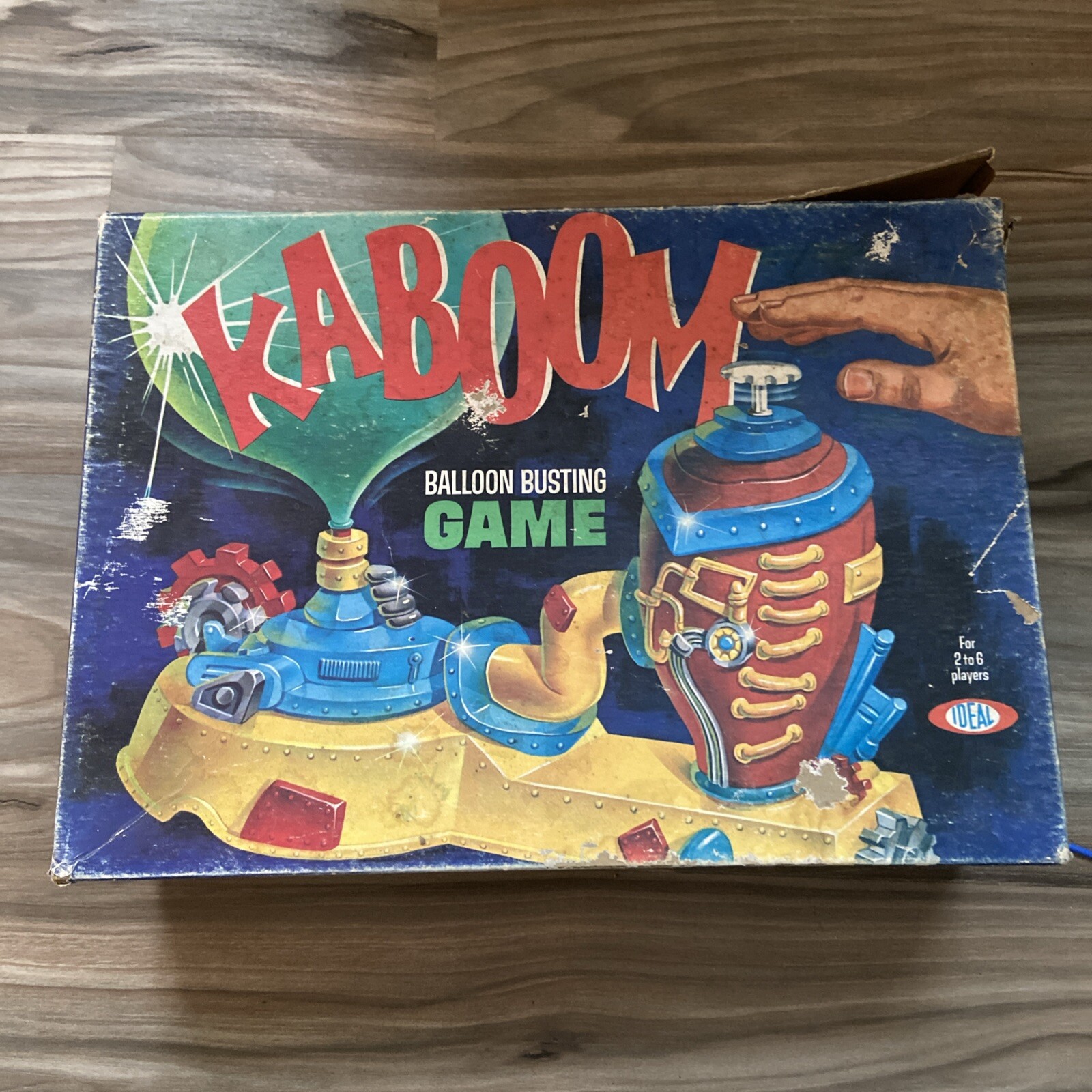 Vintage 1966 Kaboom Balloon Busting Game by Ideal Works