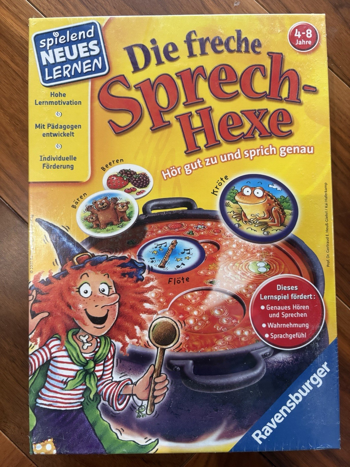 German Board Game (Deutsches Brettspiel) Die Freche Sprech Hexe