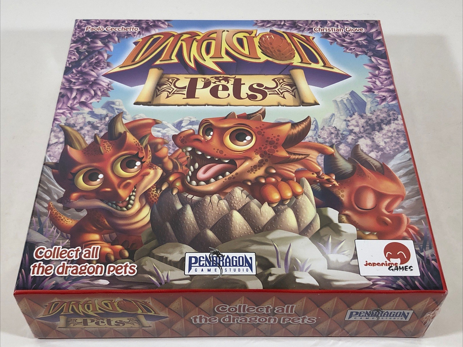 Dragon Pets Board Game – Pendragon Game Studio – Brand New