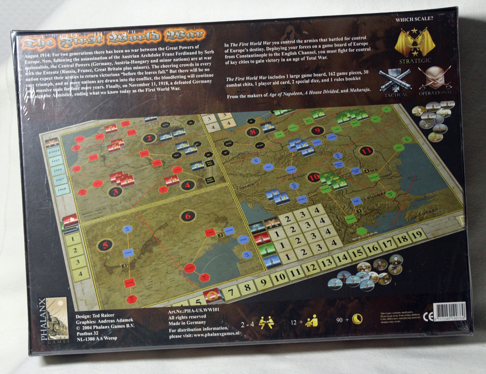 THE FIRST WORLD WAR : Phalanx : 2004 : Original Box/Mint : English