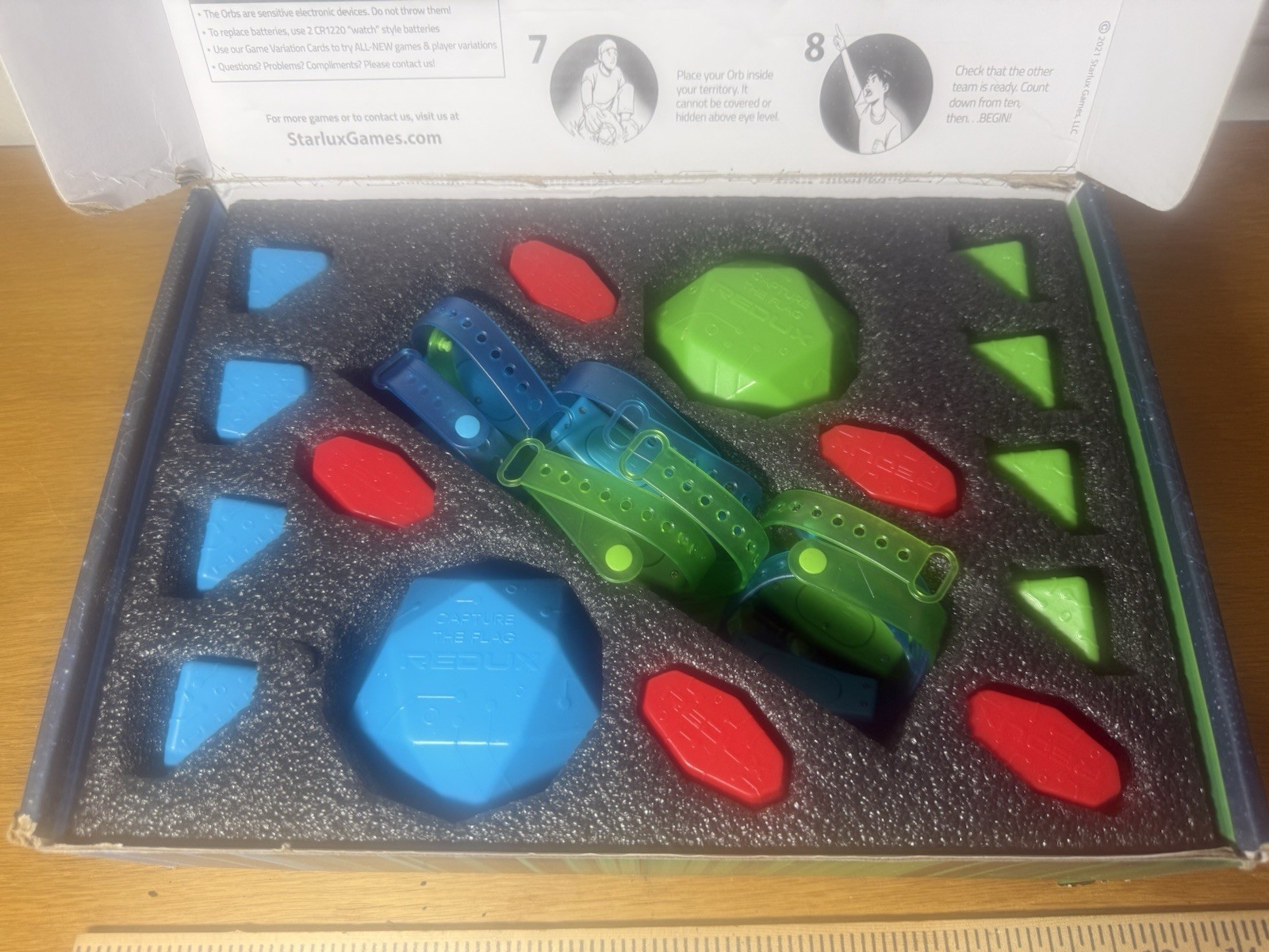 Capture The Flag Kids Game – Glow in Dark – Redux