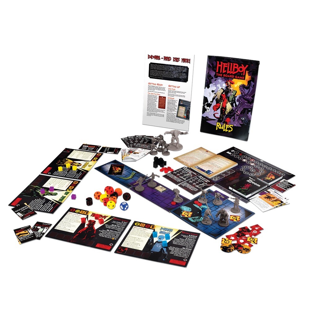 Mantic Hellboy The Boardgame MGHB101 28mm Retail Version