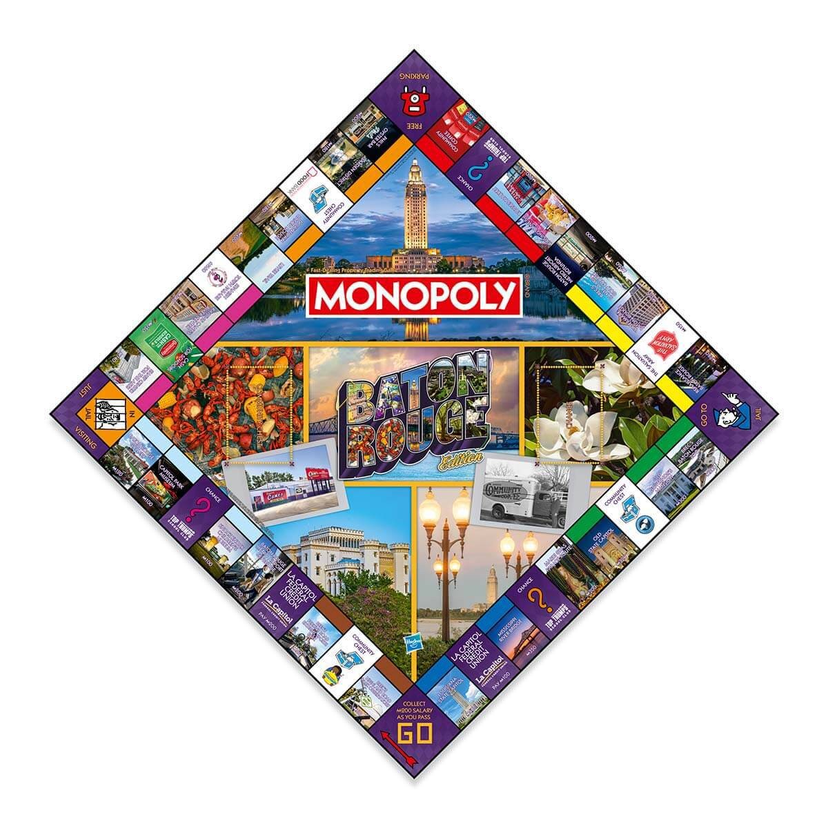 Baton Rouge, LA Monopoly Board Game