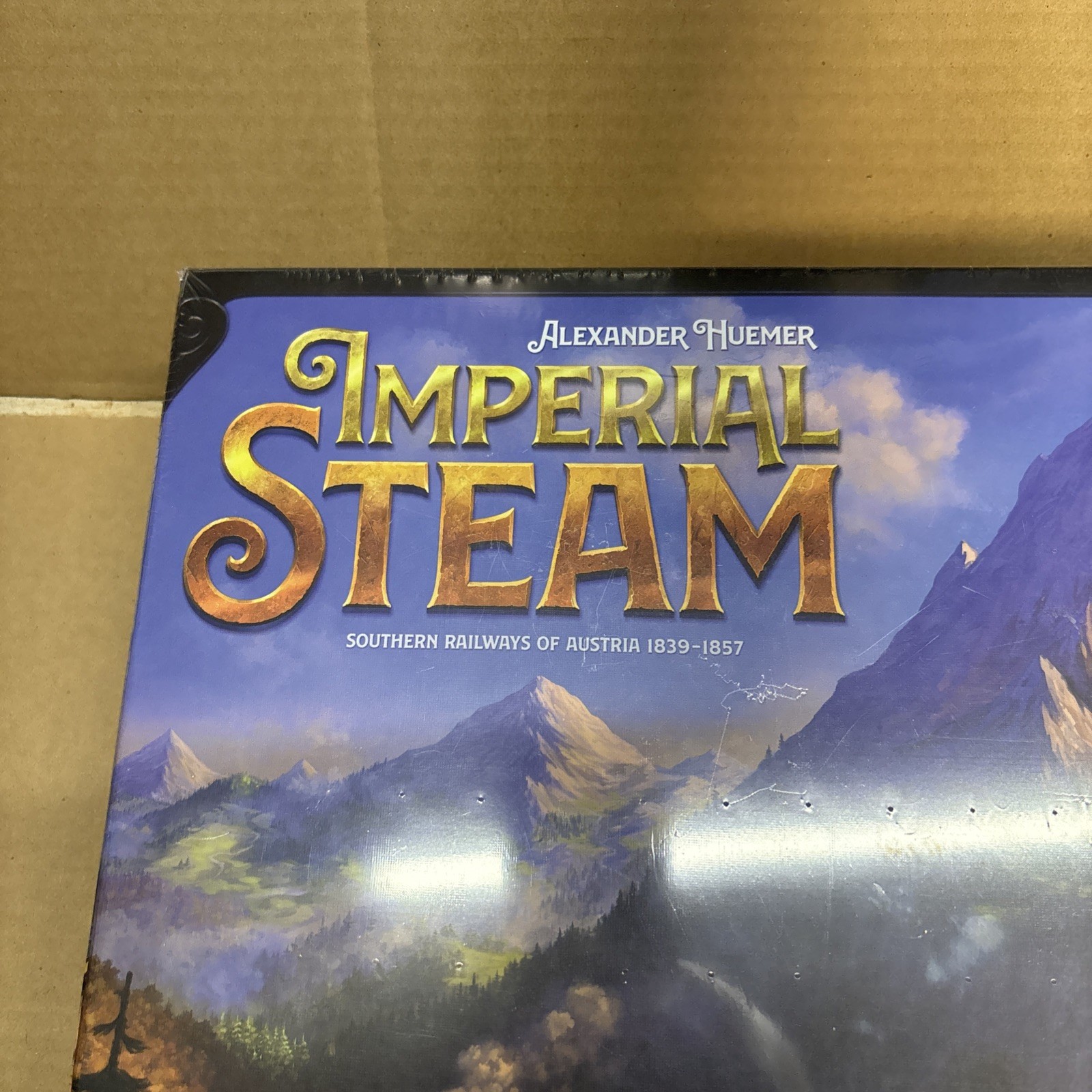Imperial Steam Board Game By Capstone Games Brand New Sealed