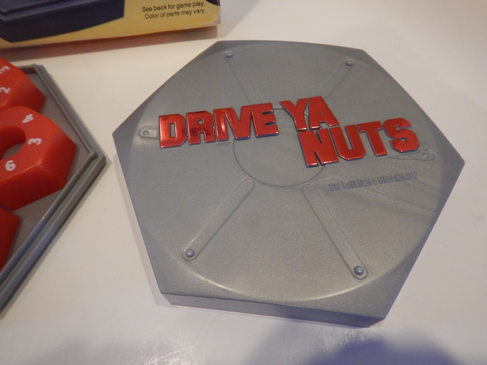 Vintage 1987 Drive Ya Nuts Puzzle Travel Brain Teaser Game Milton Bradley