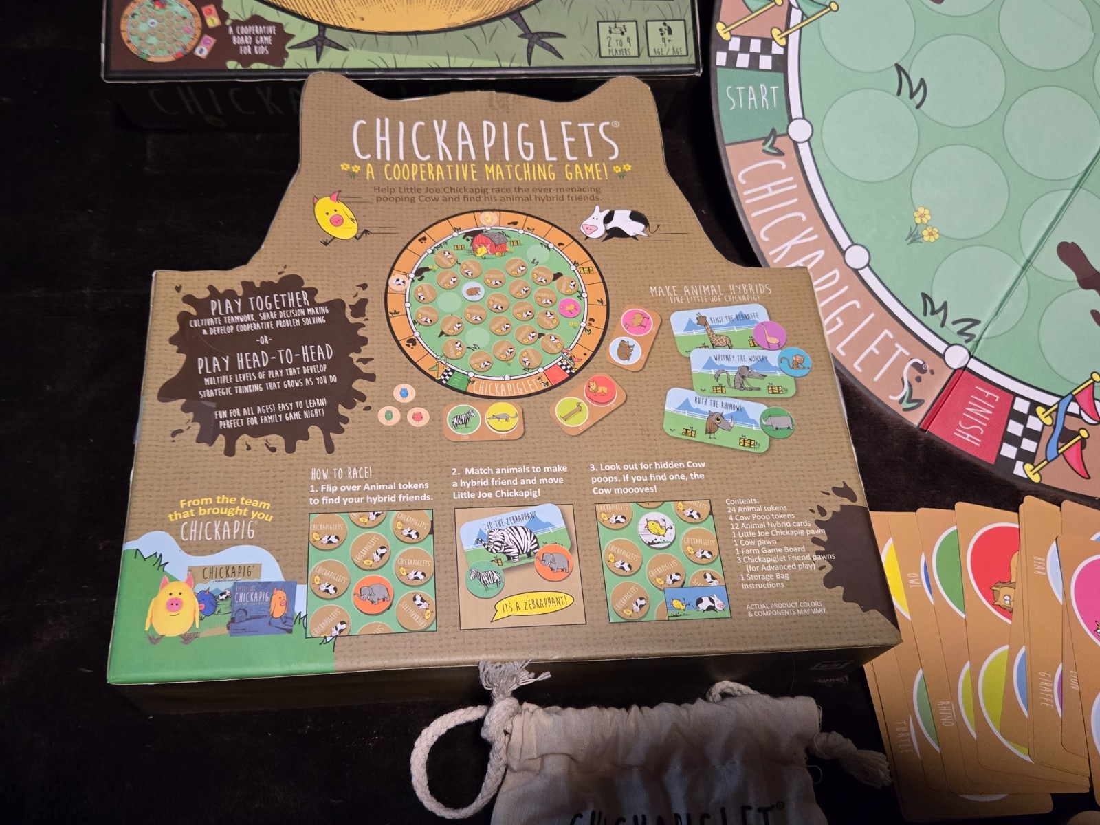 ChickaPiglets Animal Hybrid Matching Game for Kids 100% COMPLETE