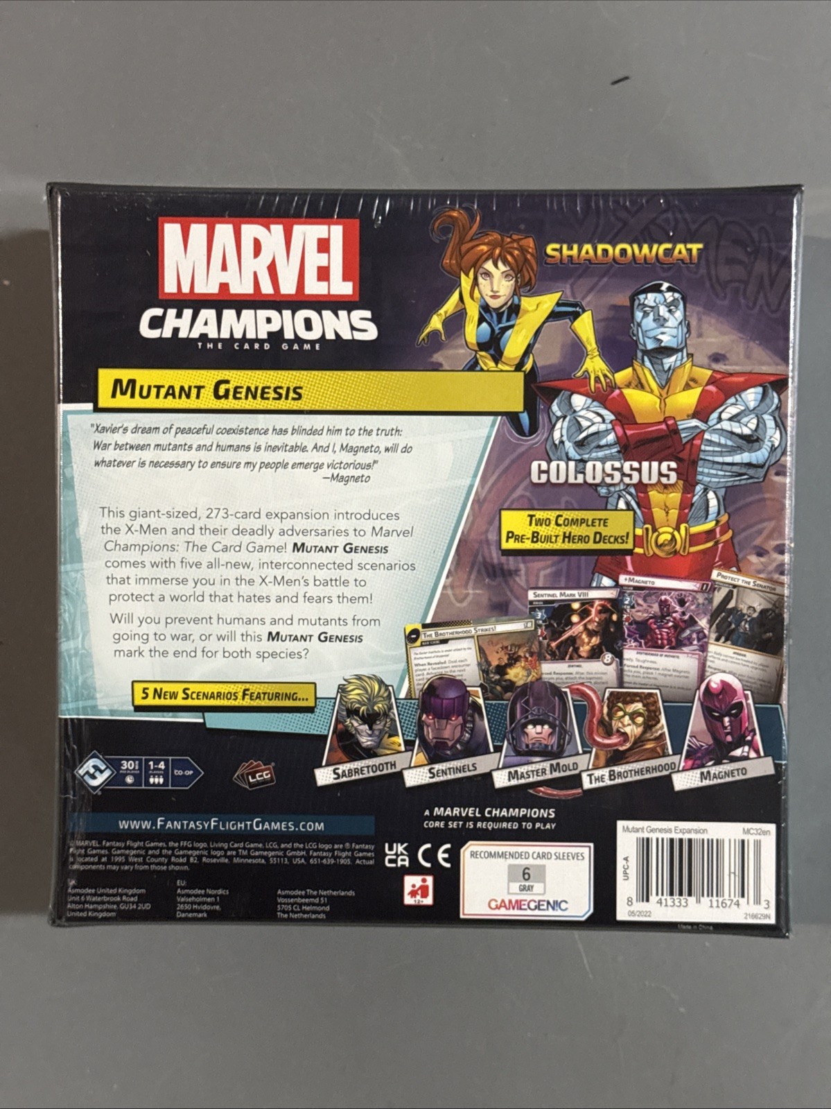 Marvel Champions Mutant Genesis Campaign Expansion | LCG | New Sealed | RARE