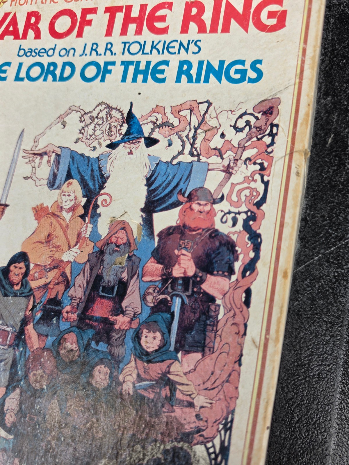 Lord of the Rings War of the Ring Board Game SPI Hard back maps PARTS ONLY