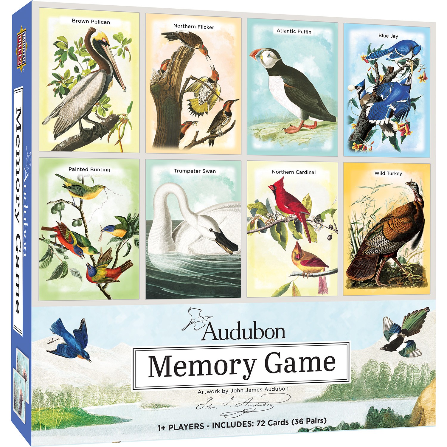MasterPieces – Audubon Officially Licensed Memory Game