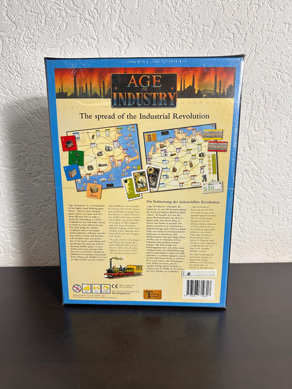 Age of Industry | Treefrog Games | Martin Wallace | German | Sealed | NEW & SEALED