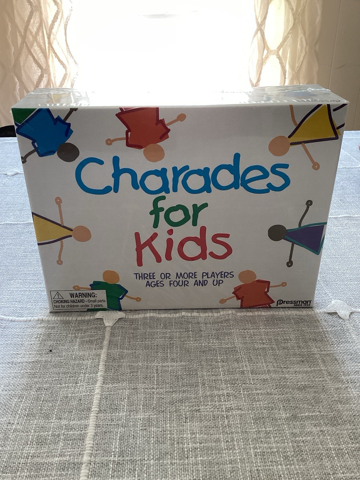 Pressman Charades for Kids Game Ages 4+ 3+ Players Family Party Game New Sealed