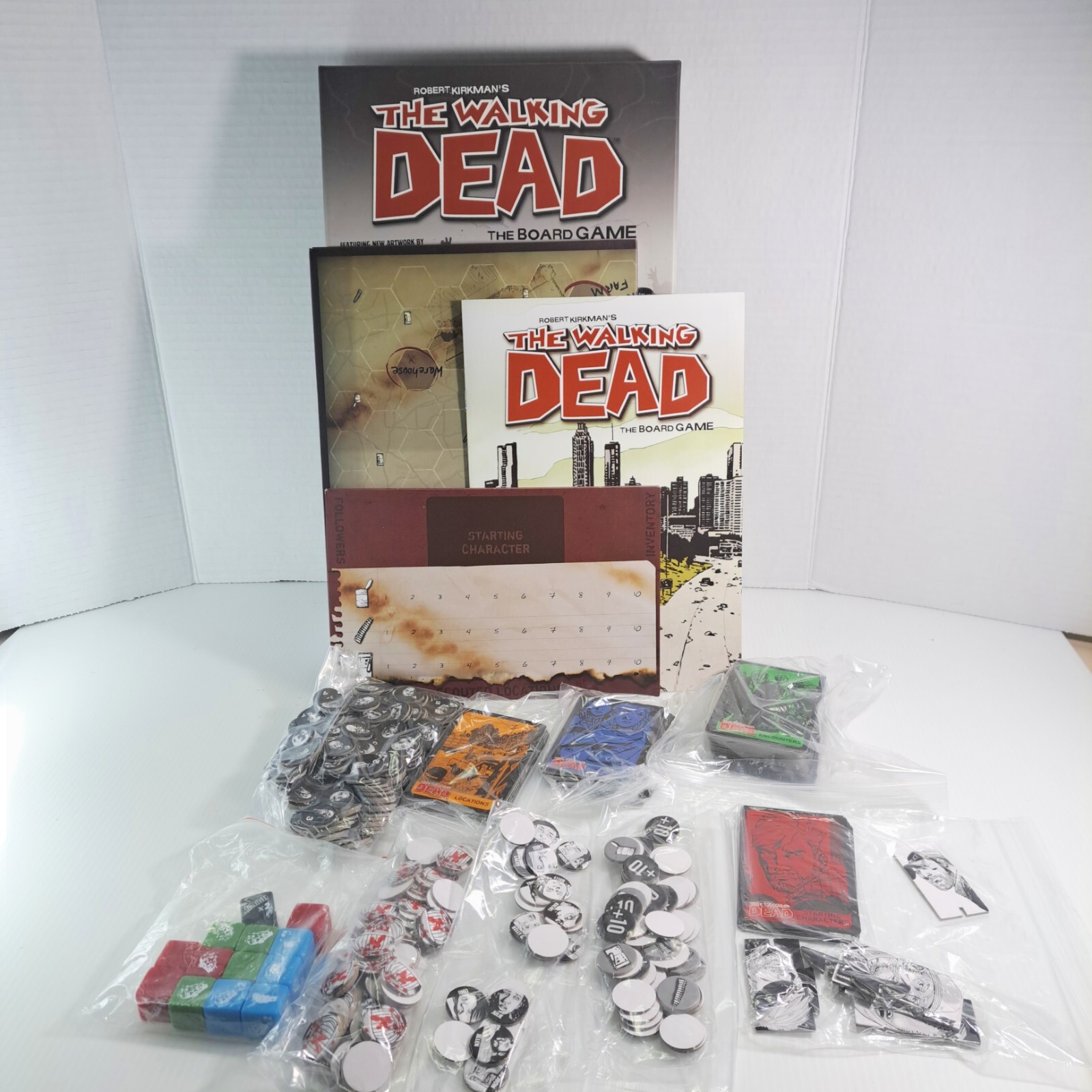 The Walking Dead Board Games (Z-Man Games) New Open Box