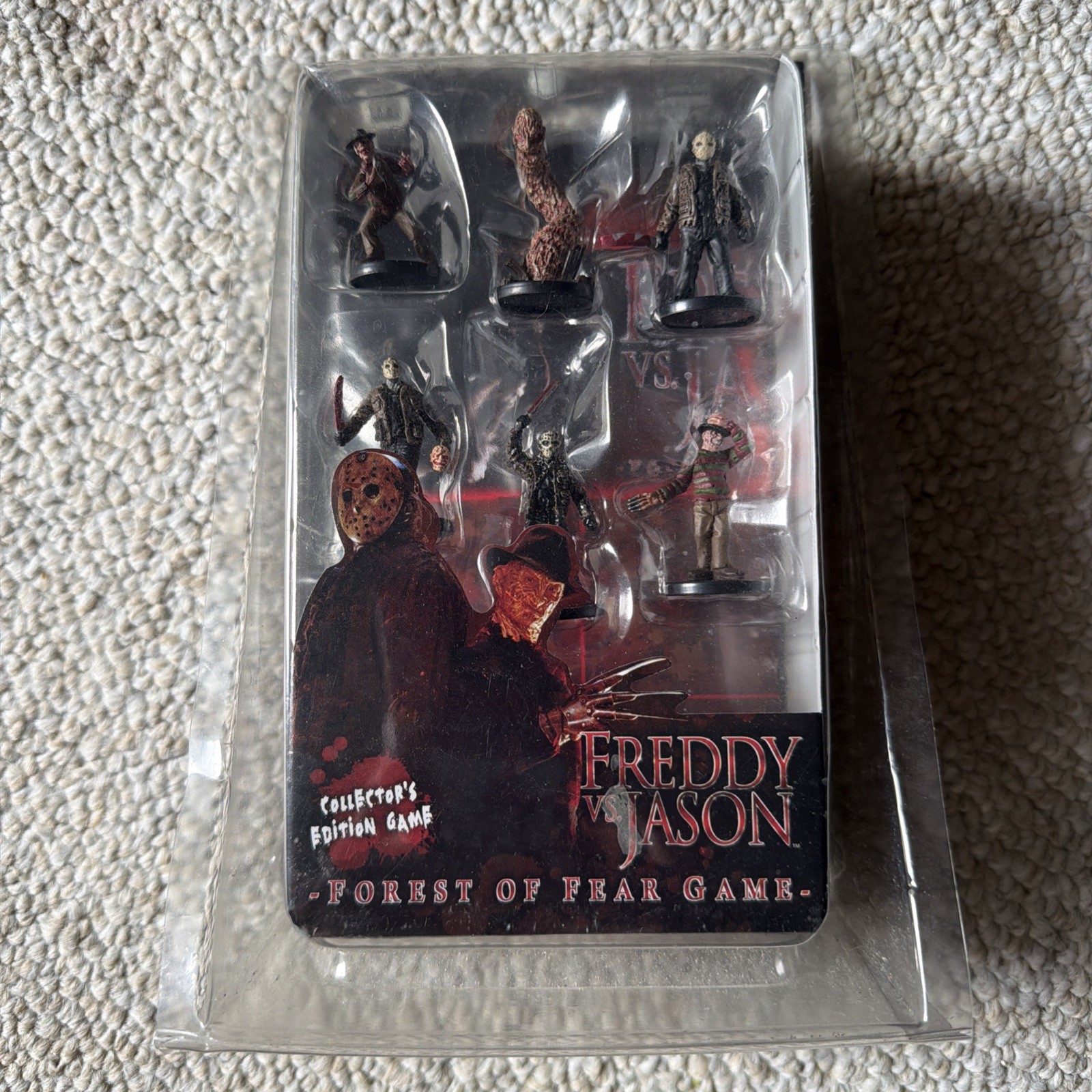 Wizkids Games Freddy Vs Jason Forest of Fear Collector’s Edition Game Sealed