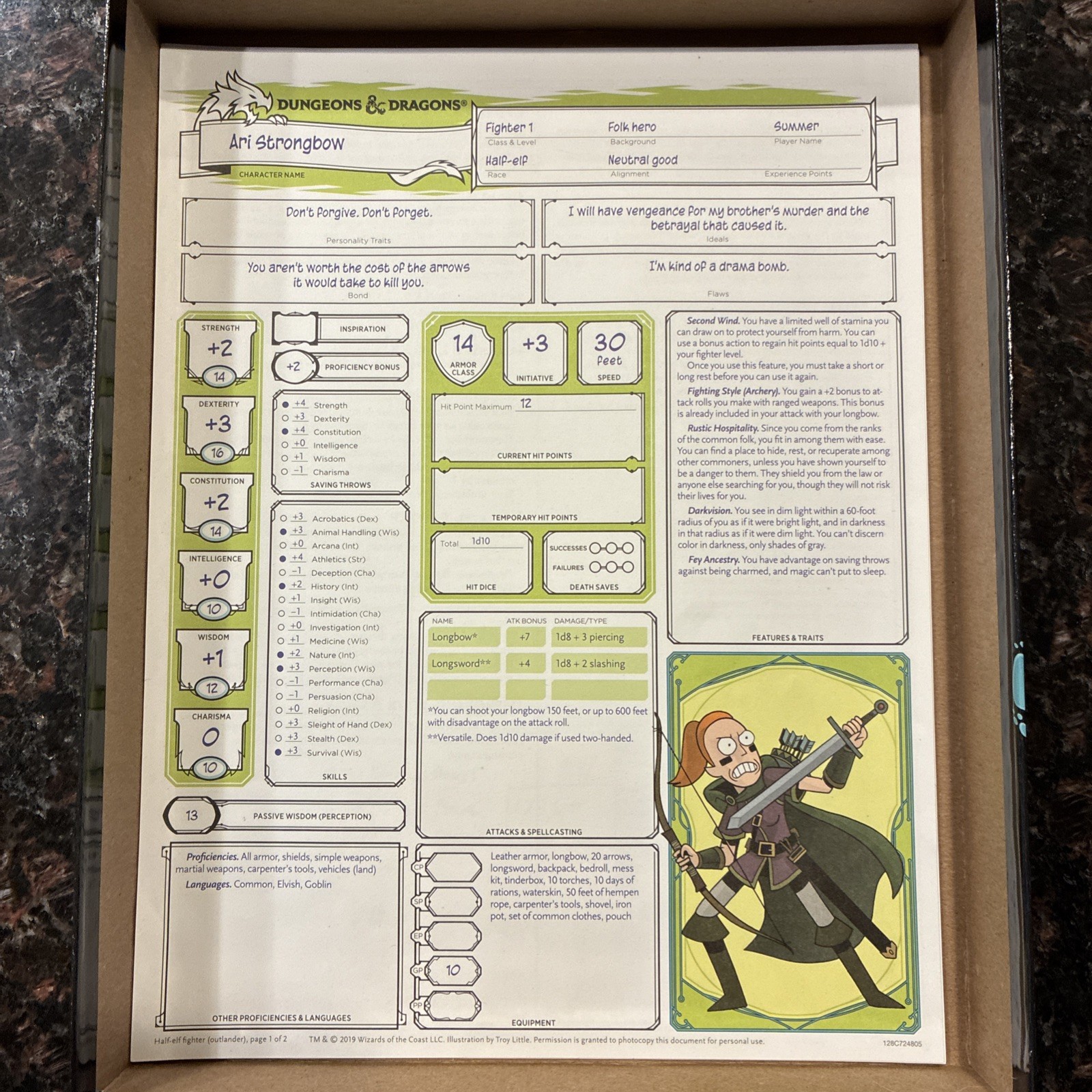 Dungeons And Dragons VS Rick And Morty D&D Tabletop Role Playing Game *No Dice