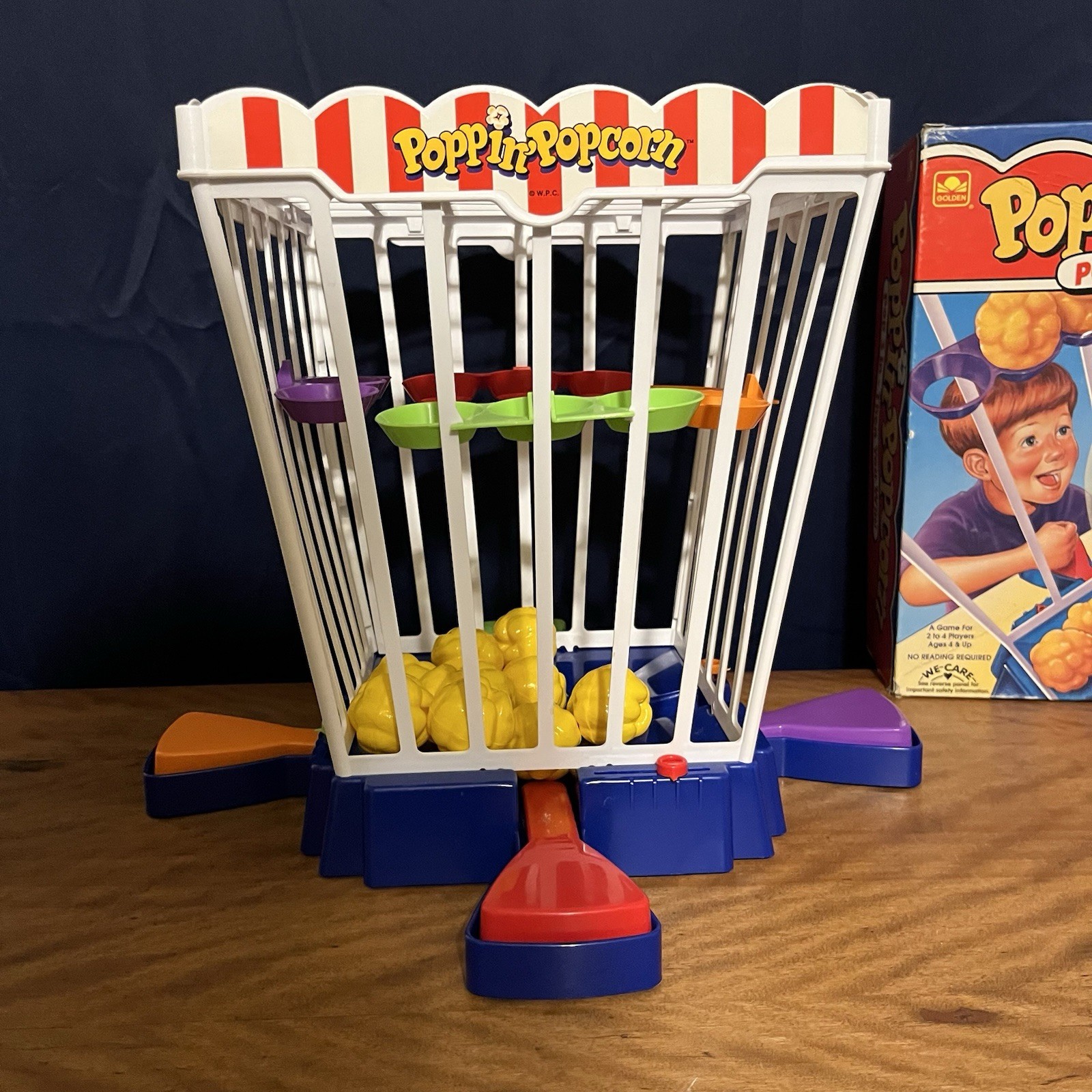 Vintage Golden Age Poppin’ Popcorn Game 1993 RARE. 99% Complete.