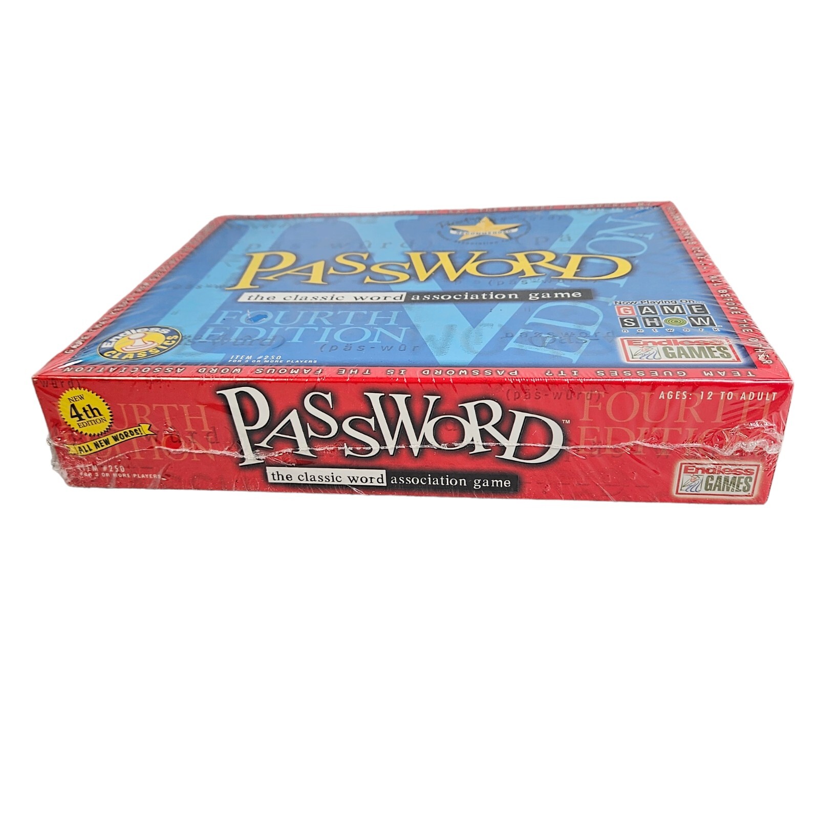 Password Word Association Family Game Night 2003 4th Edition 12 and Up Sealed