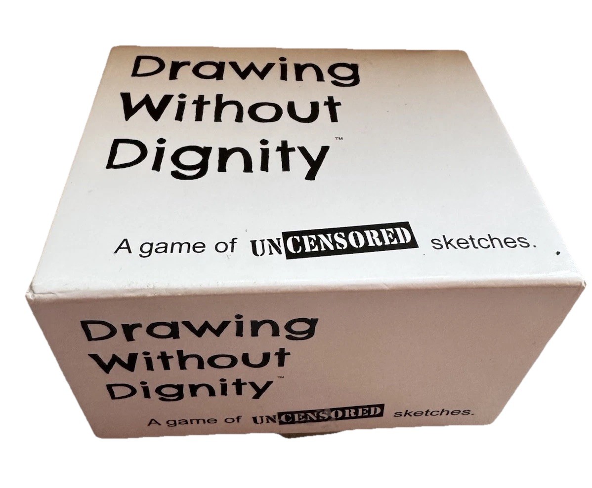 Drawing Without Dignity – A NEW adult party game of uncensored sketches