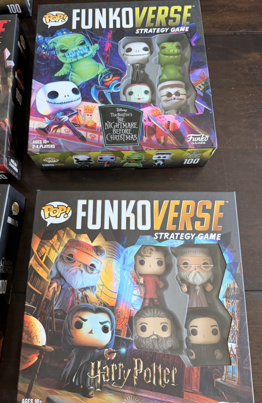 Funko POP Funkoverse Strategy Game Multiple Boxes 17/21 Sets New And Used