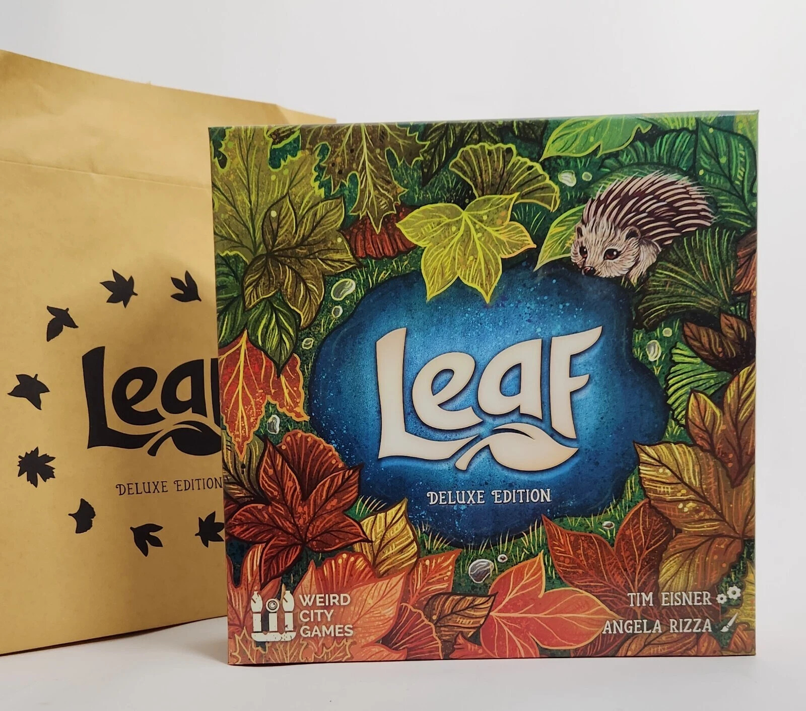Leaf KS Deluxe Edition Board Game NIS Brown Paper Branded Wrap