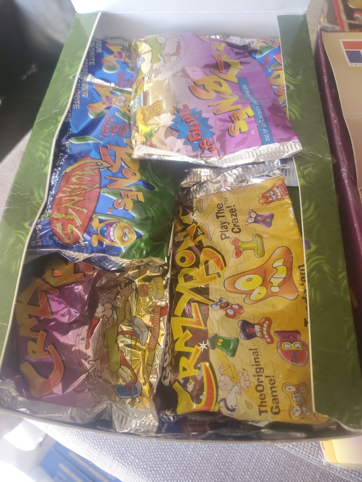55 SEALED PACKS GoGo’s CRAZY BONES 2 DISPLAY BOXes