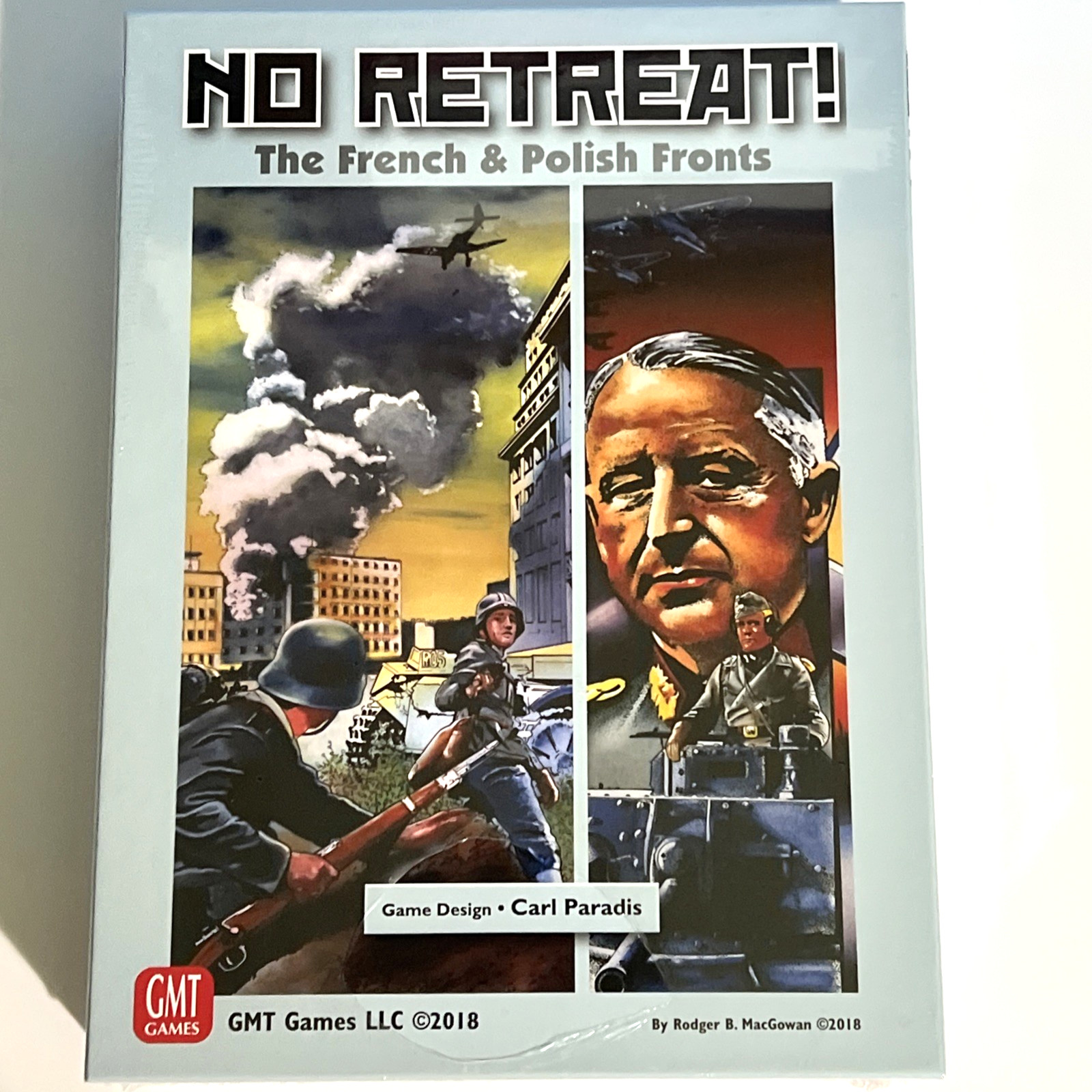 No Retreat the French & Polish Front, GMT Games, 2018. New in Shrink.