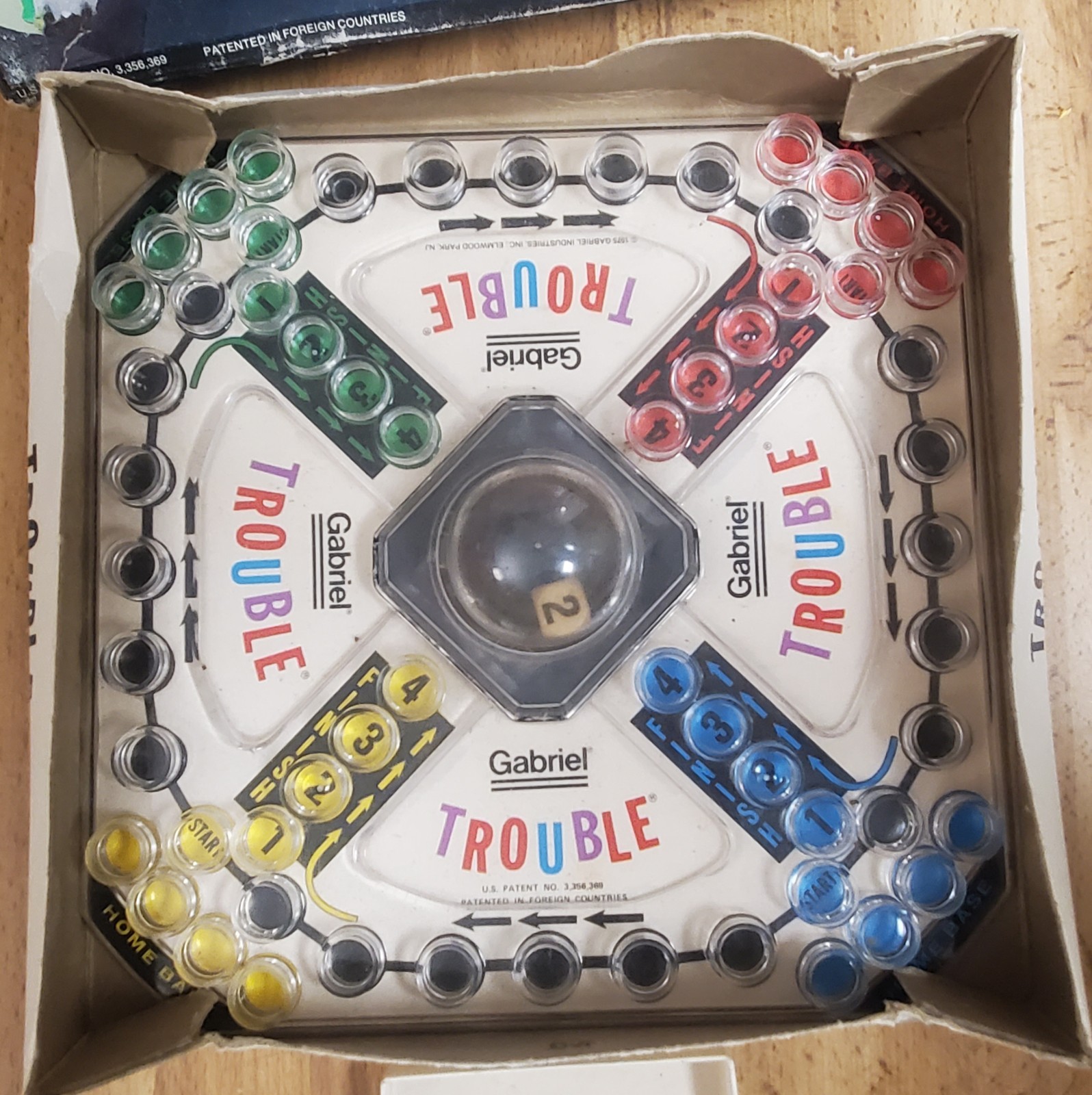 1975 Gabriel No 7310 Trouble Pop-o-Matic Complete