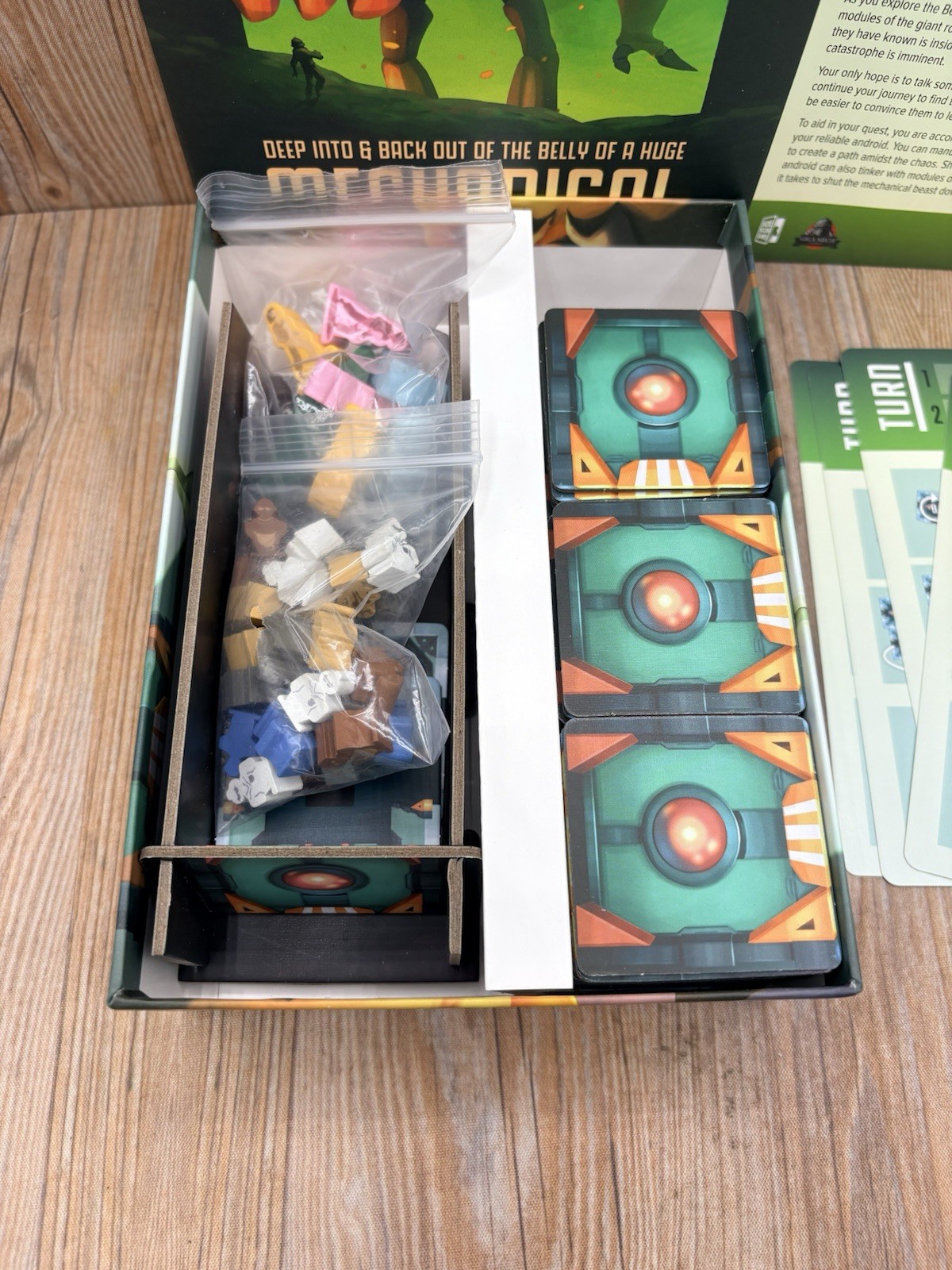 Side Room Board Game Mechanical Beast – Side Room Games Ben Morayta