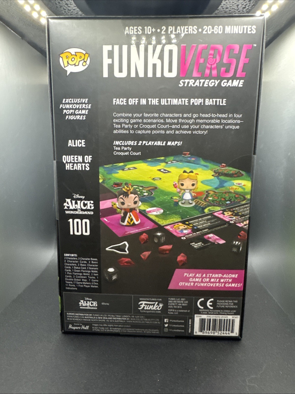 Funko POP! Funkoverse: Alice in Wonderland 100 – 2 Pack – Chase Edition Disney