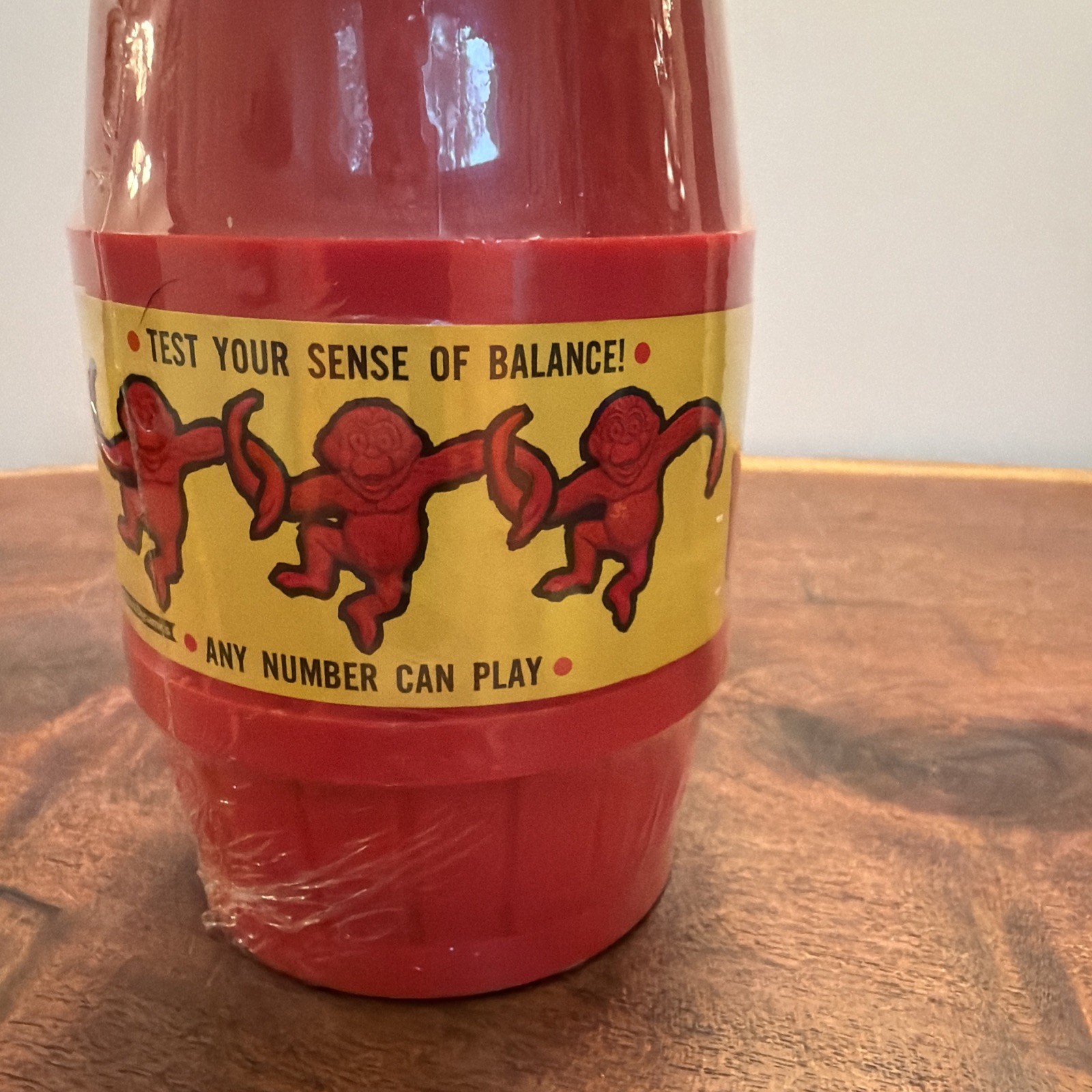 Vtg 1970 Lakeside Games Barrel of Monkeys #8312 Red Leisure Dynamics Sealed NOS