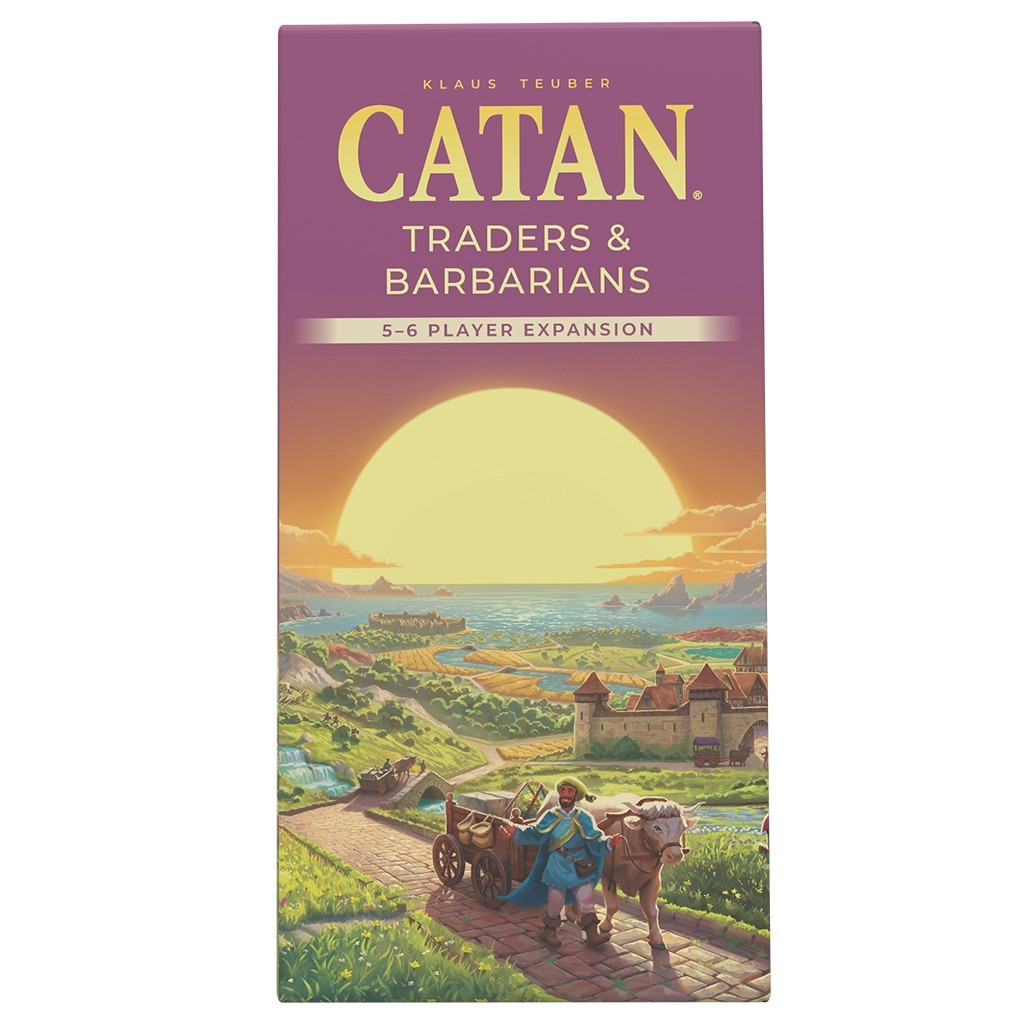 Catan Traders & Barbarians 5-6 Player EXPANSION 6th Edition Game 3090 EXTENSION
