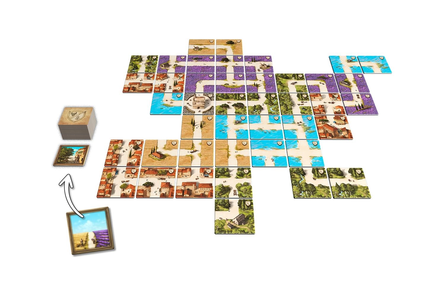 04241 Camargue, family game, laying game, Blue