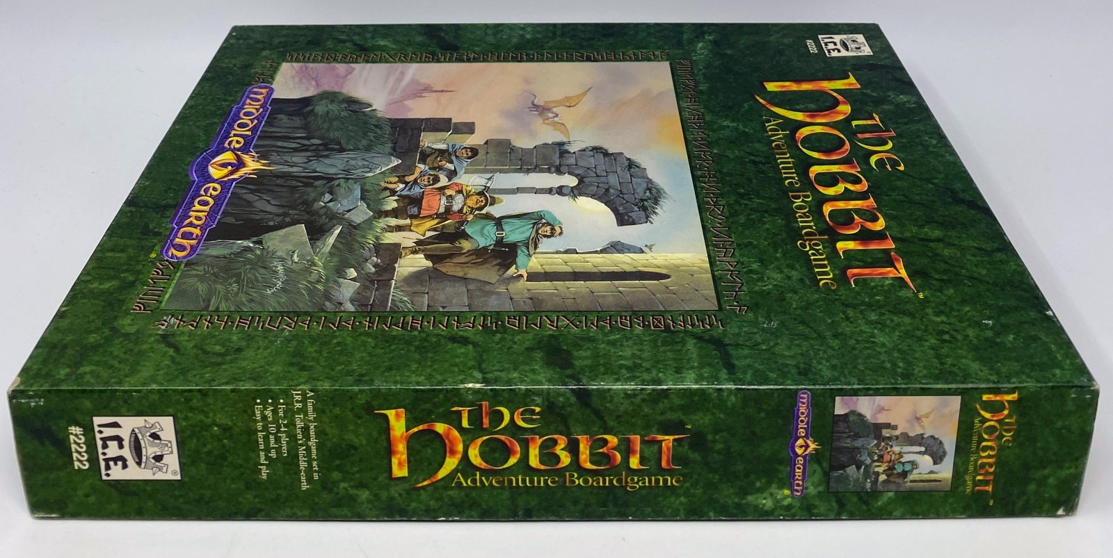 I.C.E. The Hobbit Adventure Board Game (1995) Complete Open Box w/Mail-In Order