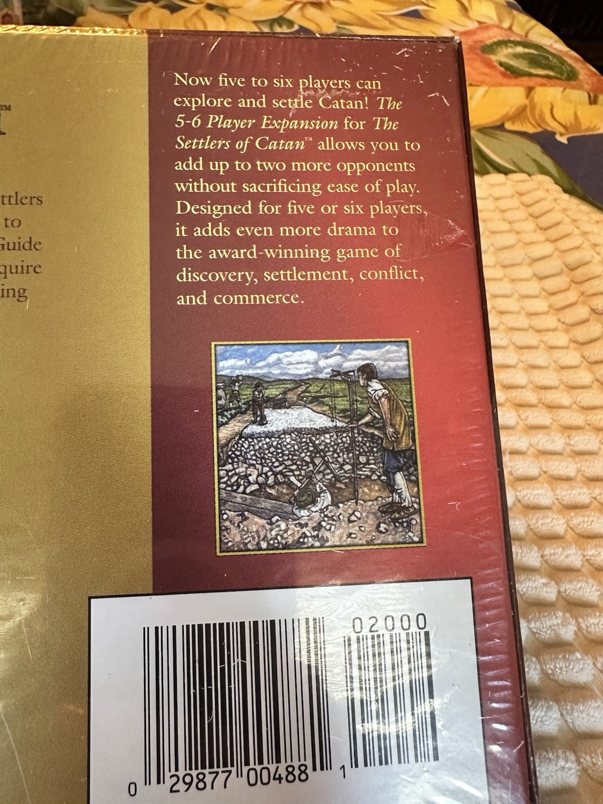 THE SETTLERS OF CATAN 5-6 Player Expansion 1999 #488 Mayfair Games NEW Sealed