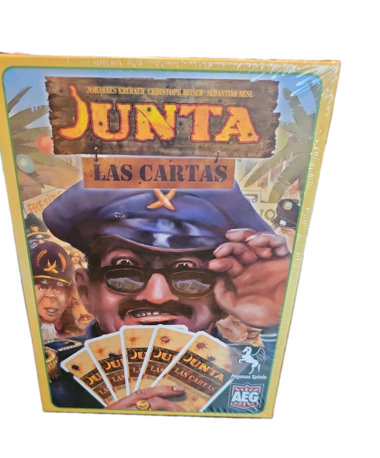 Junta Las Cartas Card Game AEG Pegasus Spiele New Sealed Political Strategy