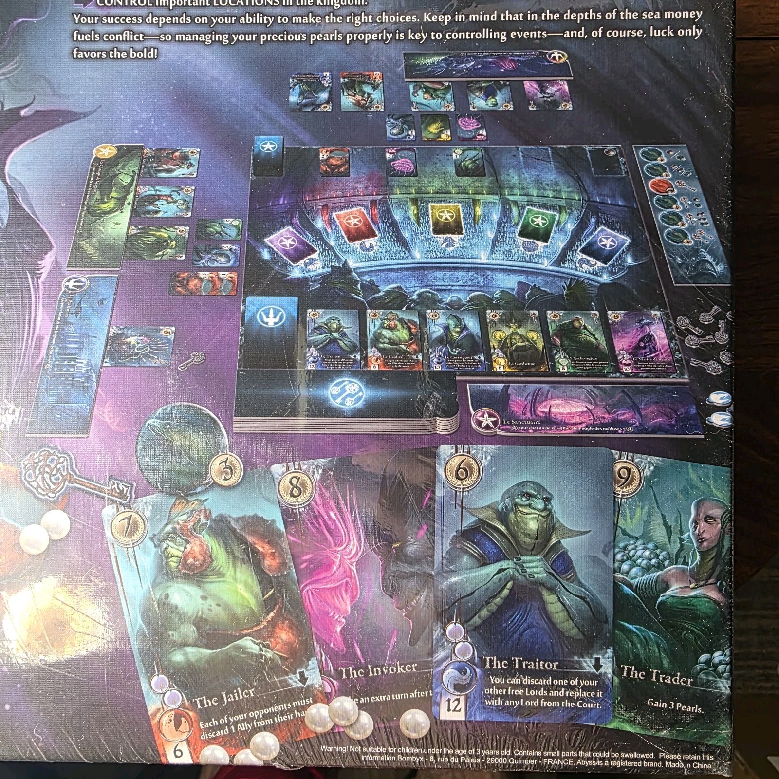 ABYSS Board Game | New Sealed | by Bombyx Luna | Strategy Fantasy Bruno Cathala