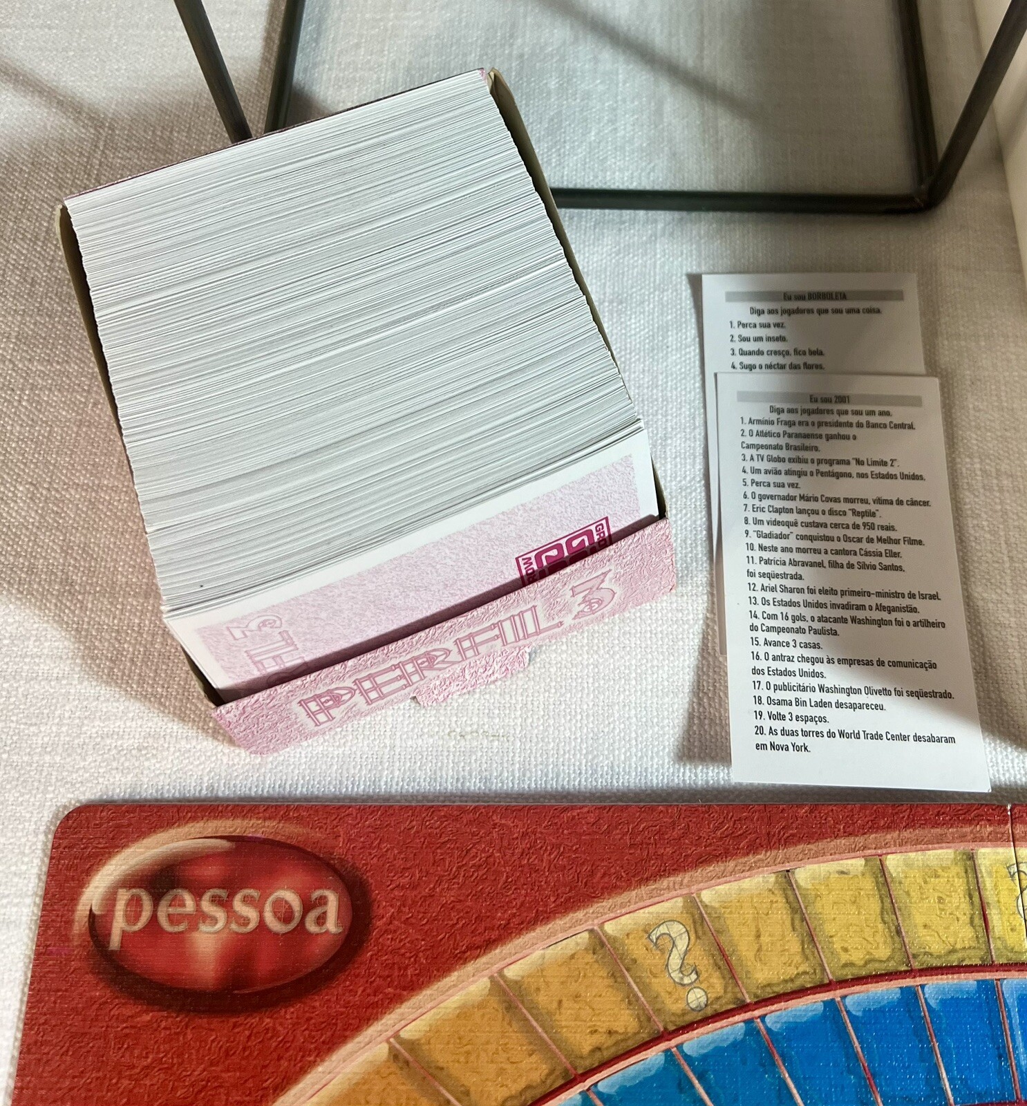Jogo Perfil 3 Board Game By Grow Brazil Portuguese New Old Stock 12 Years And Up