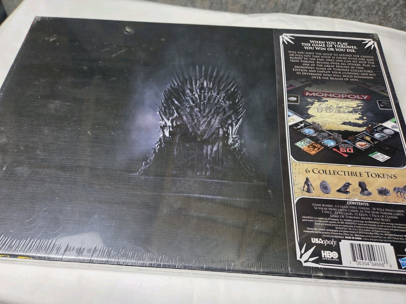 Monopoly Game of Thrones Collector’s Edition Board Game GoT NEW SEALED