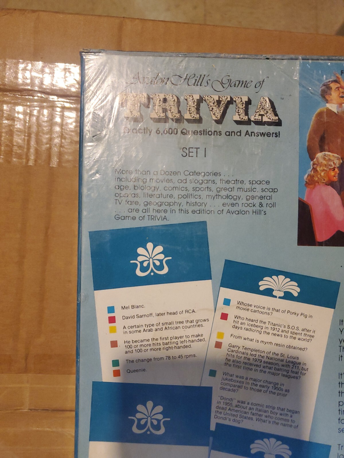 The Avalon Hill Game Company’s Game Of Trivia 1981 Vintage Bookshelf Board Game