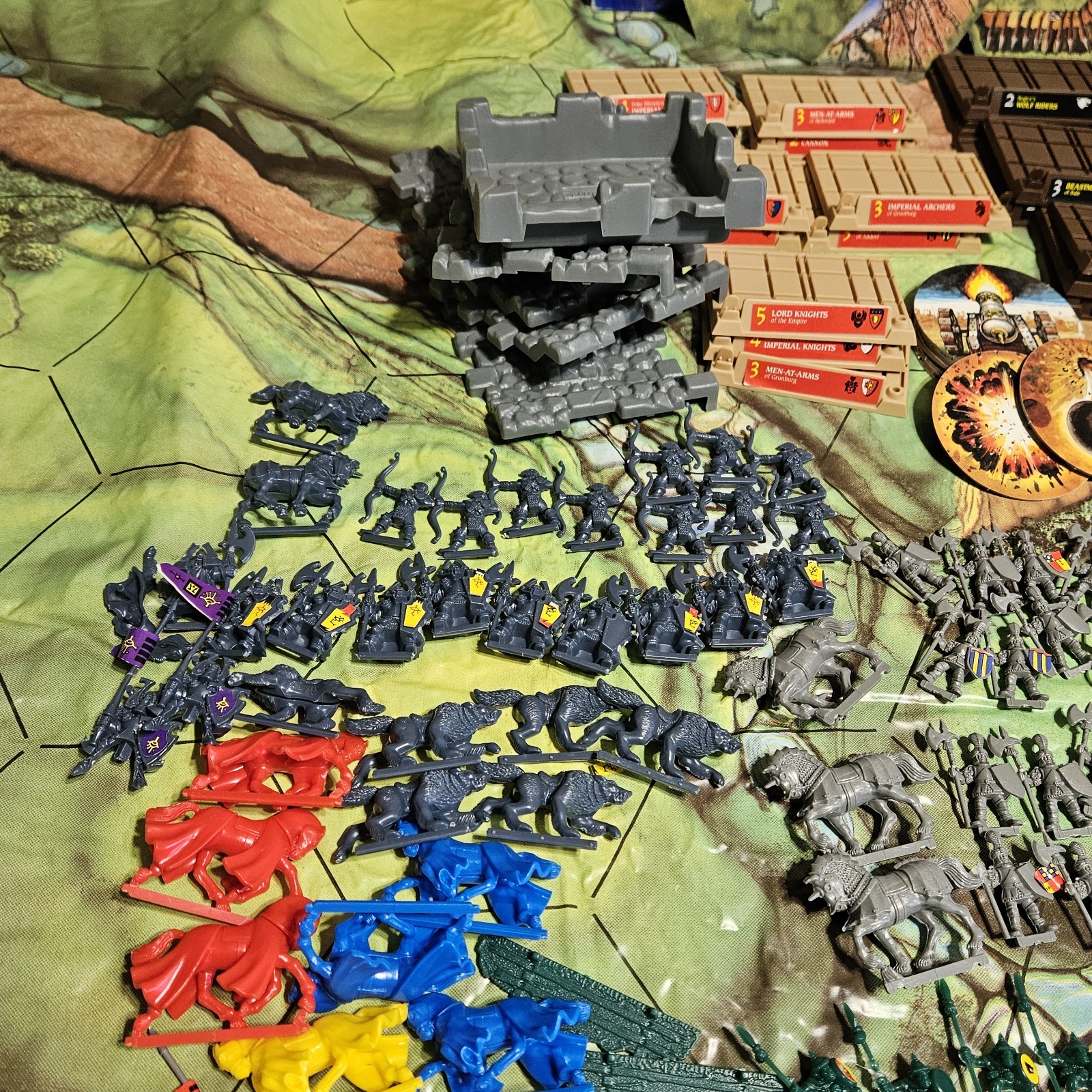 Battle Masters The Epic Game of Fantasy Battles1992 Milton Bradley Near Complete