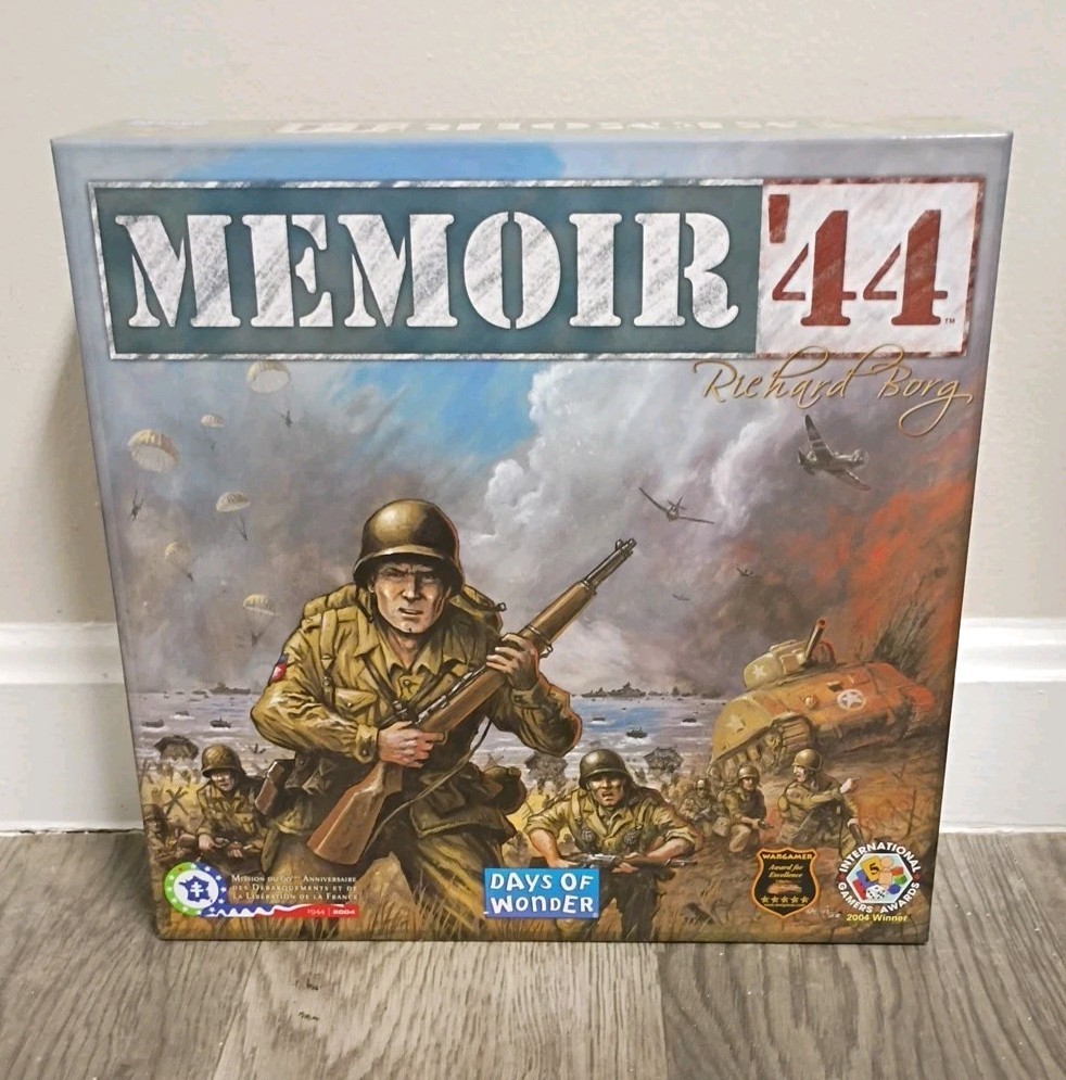 Days of Wonder Memoir ’44 Board Game – 7301 Richard Borg – Complete !