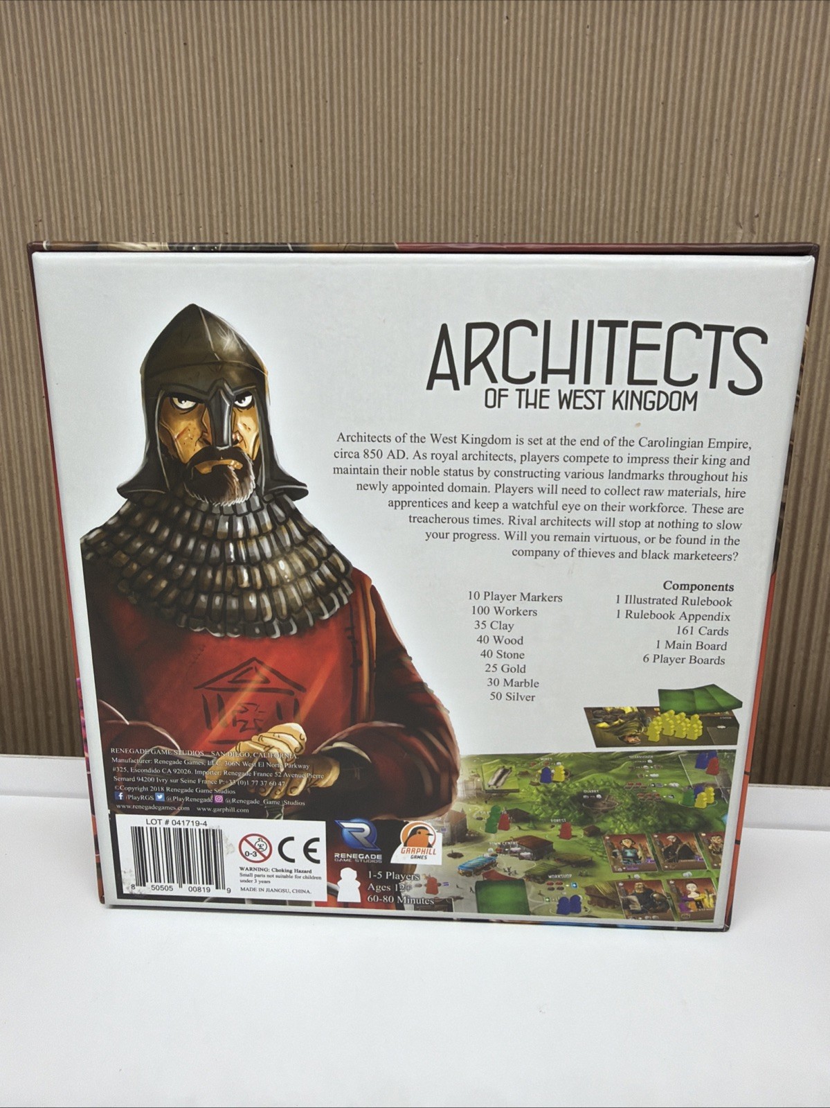 Architects of the West Kingdom Strategy Board Game Renegade Garphill