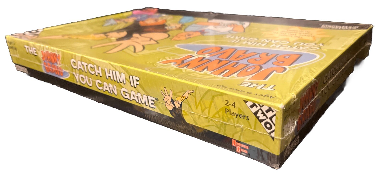 Johnny Bravo Catch Him if You Can Board Game Cartoon Network CN NOS Sealed